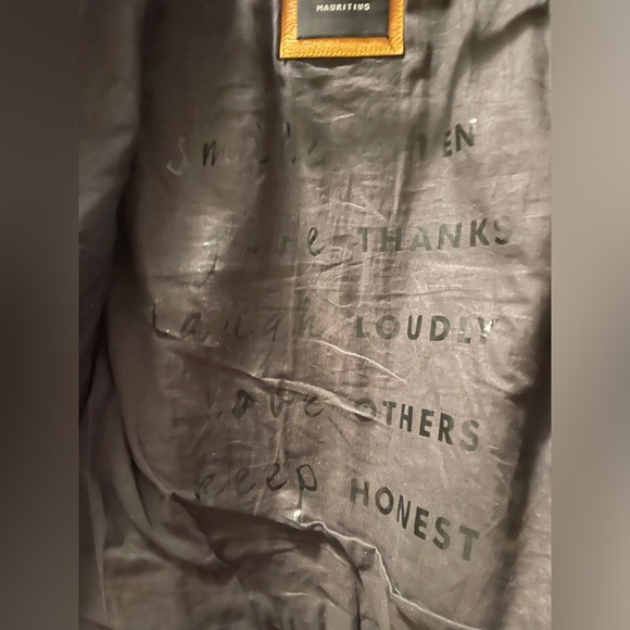 Mauritius tan vegetable tanned ethically produced lambskin leather jacket - Picture 2 of 12